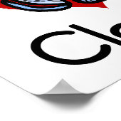 Poster J'aime les palourdes (Coin)