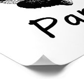 Poster J'aime les pandas (Coin)