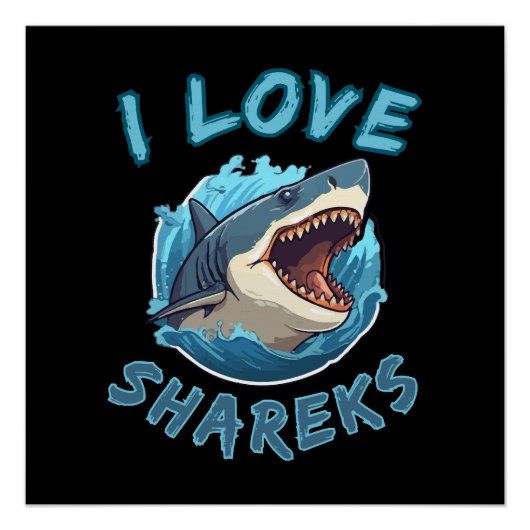 Poster J'aime les pêcheurs de requins (Devant)
