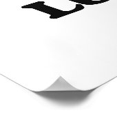 Poster J'aime les poumons (Coin)