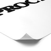 Poster J'aime les proctologistes (Coin)