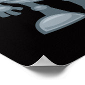 Poster J'aime les robots (Coin)