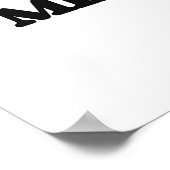 Poster J'aime les sages-femmes (Coin)