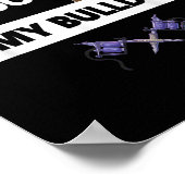 Poster J'Aime Les Tatouages Et Mon Chien De Chien À Chien (Coin)