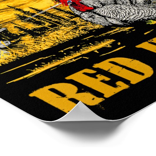 Poster J'Aime Les Têtes Rouges Ngin' Drôle La Chasse À La (Coin)