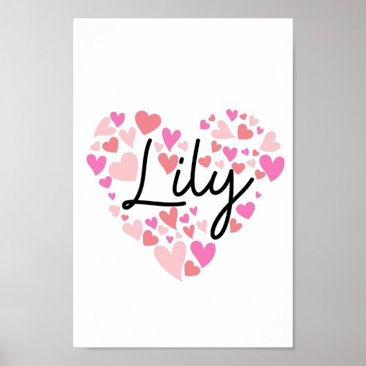 Poster J'aime Lily (Devant)