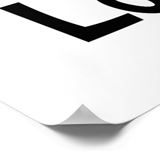 Poster J'aime Londres (Coin)