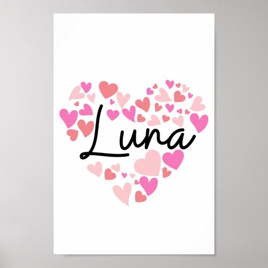 Poster J'aime Luna (Devant)
