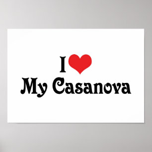 Poster J'aime ma Casanova
