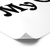 Poster J'Aime Ma Cutie Pie (Coin)