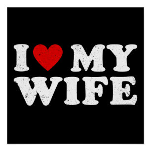 Poster J'Aime Ma Femme