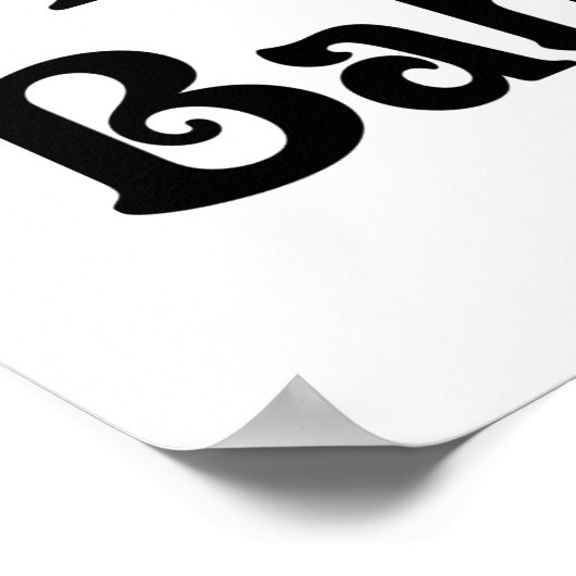 Poster J'Aime Ma Petite Fille (Coin)