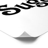 Poster J'Aime Ma Plum De Sucre (Coin)