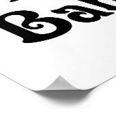 Poster J'Aime Ma Poupée Bébé (Coin)