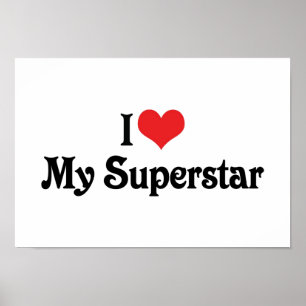 Poster J'aime ma Superstar