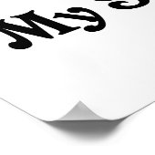 Poster J'Aime Ma Superstar (Coin)