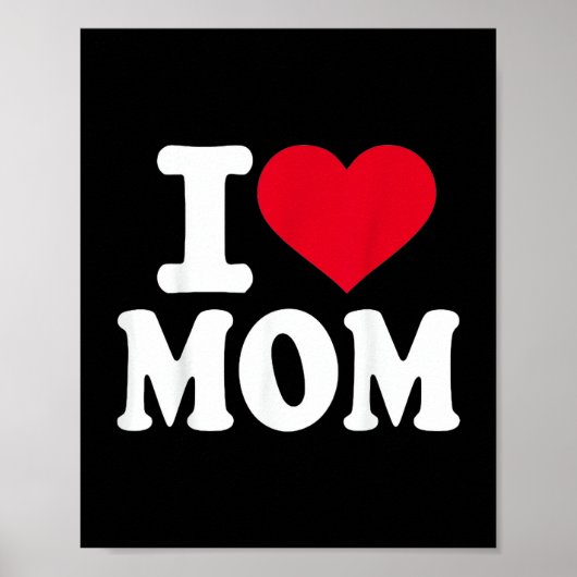 Poster J'aime maman (Devant)