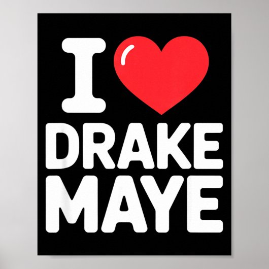 Poster J'aime Maye (Devant)