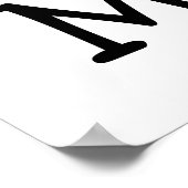 Poster J'aime Megan (Coin)