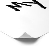 Poster J'Aime Mes Devoirs (Coin)