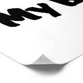 Poster J'aime mes frères (Coin)