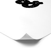 Poster J'aime mes jeux de mots courts et drôles de sous-v (Coin)