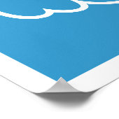 Poster J'Aime Mes Poches Gras Pas Plat (Coin)