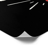 Poster J'Aime Mes Poids Lourds Et Mes Squats Faibles (Coin)