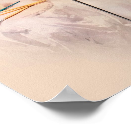 POSTER J'AIME MON ART (Coin)