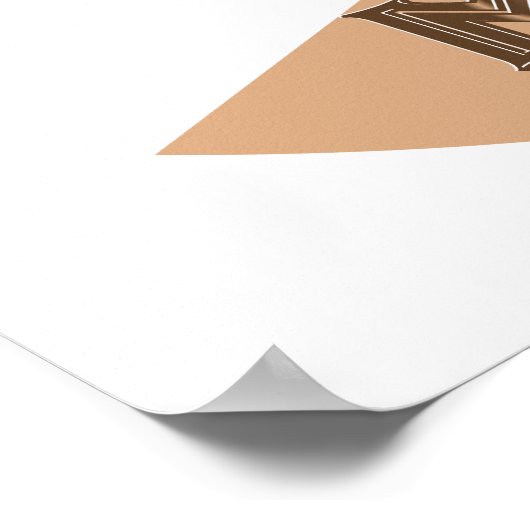 Poster J'aime mon café Retro Java (Coin)