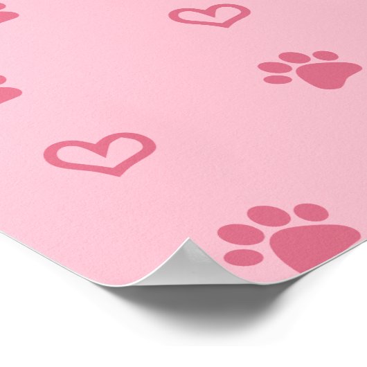 Poster J'Aime Mon Chat (Coin)