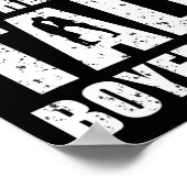 Poster J'Aime Mon Gros Petit Ami Fier Valentine (Coin)