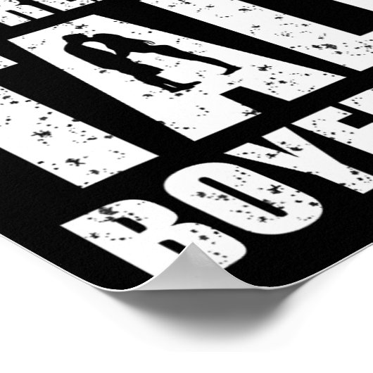 Poster J'Aime Mon Gros Petit Ami Fier Valentine (Coin)