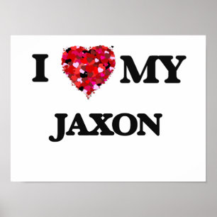 Poster J'aime mon Jaxon