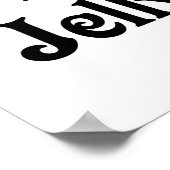 Poster J'Aime Mon Jelly Bean (Coin)