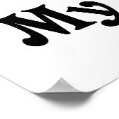 Poster J'Aime Mon Kitten (Coin)