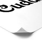 Poster J'Aime Mon Lapin De Cuddle (Coin)