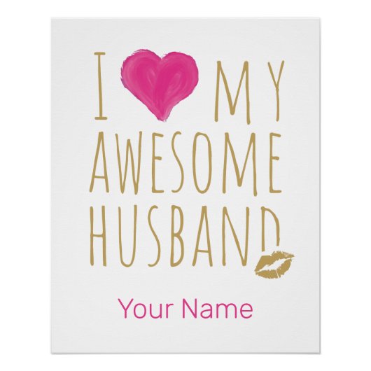 Poster J'aime mon merveilleux anniversaire de Mariage de  (Devant)