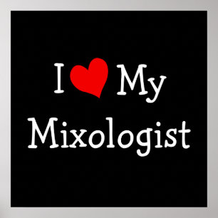 Poster J'Aime Mon Mixologue