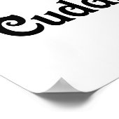 Poster J'Aime Mon Muffin De Cuddle (Coin)