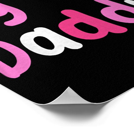 Poster J'aime mon papa meilleur papa jamais Fête des père (Coin)