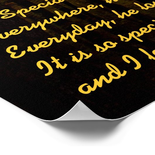 Poster J'aime mon père (Coin)