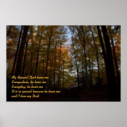 Poster J'aime mon père (Devant)