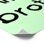 Poster J'Aime Mon Petit Frère (Coin)