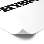 Poster J'aime mon physiothérapiste (Coin)
