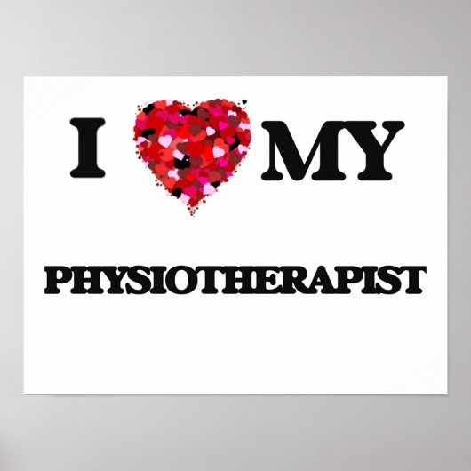 Poster J'aime mon physiothérapiste (Devant)