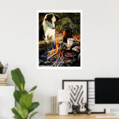 Poster J'Aime Mon Rare (Bureau à domicile)