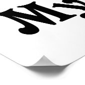 Poster J'Aime Mon Tigre (Coin)