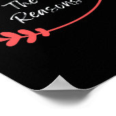 Poster J'Aime Mon Travail Pour Toutes Les Petites Raisons (Coin)