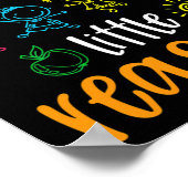 Poster J'aime mon travail pour toutes les petites raisons (Coin)